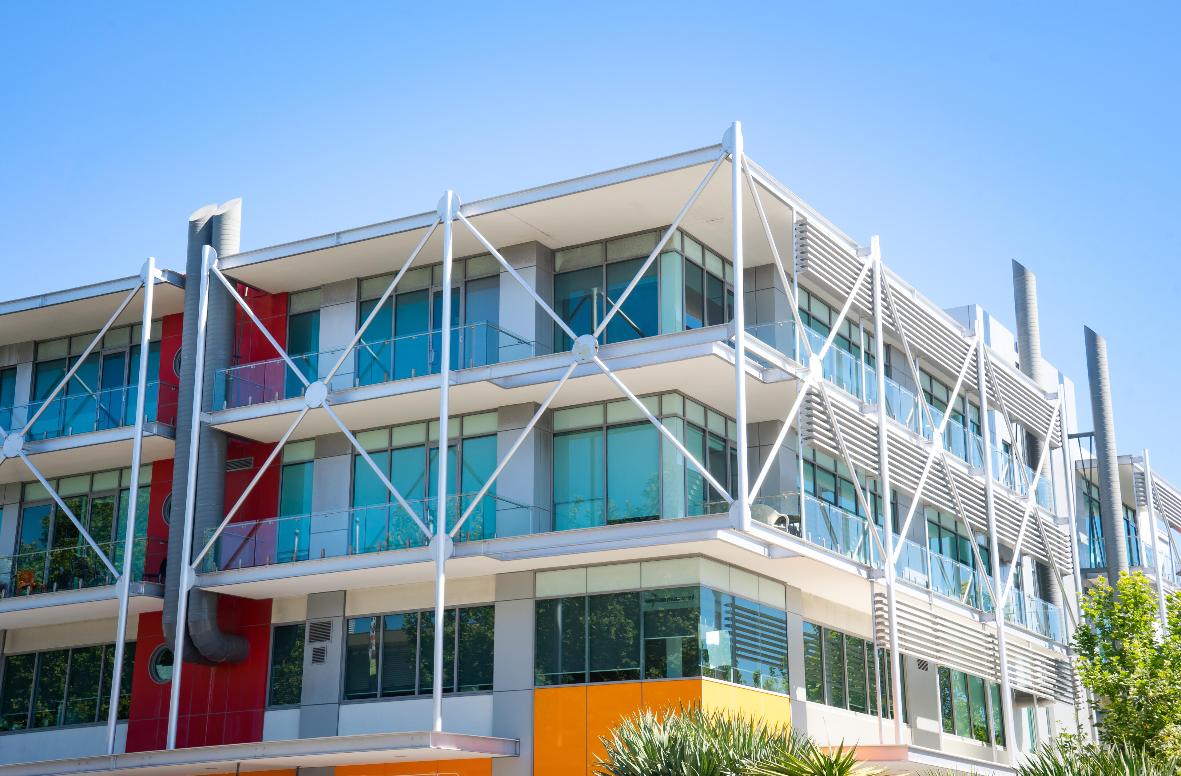 Modern office building